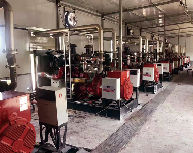 陕北中石化天然气发电站项目（斗山配ld平台中国有限公司
10台200KW）